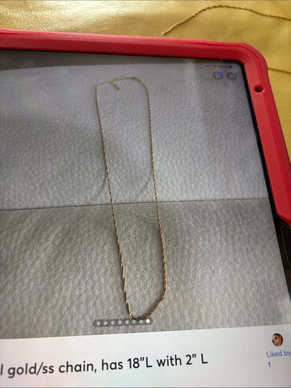 JTV Gold Twisted Rope Necklace - Women Jewelry